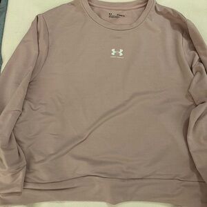 Under Armour Blush Pink Crewneck Short Size 2X